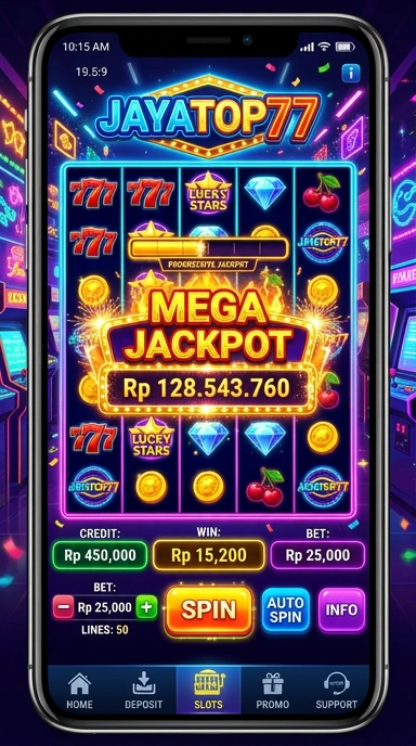 Cuplikan layar menu unduhan jayatop77 untuk perangkat Android