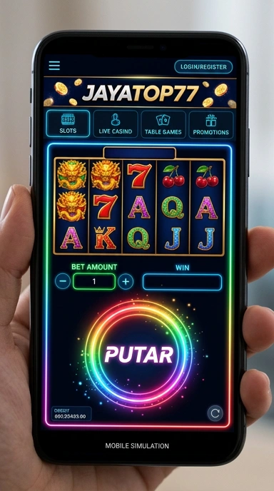 Galeri pratinjau visual jayatop77 build APK resmi terbaru